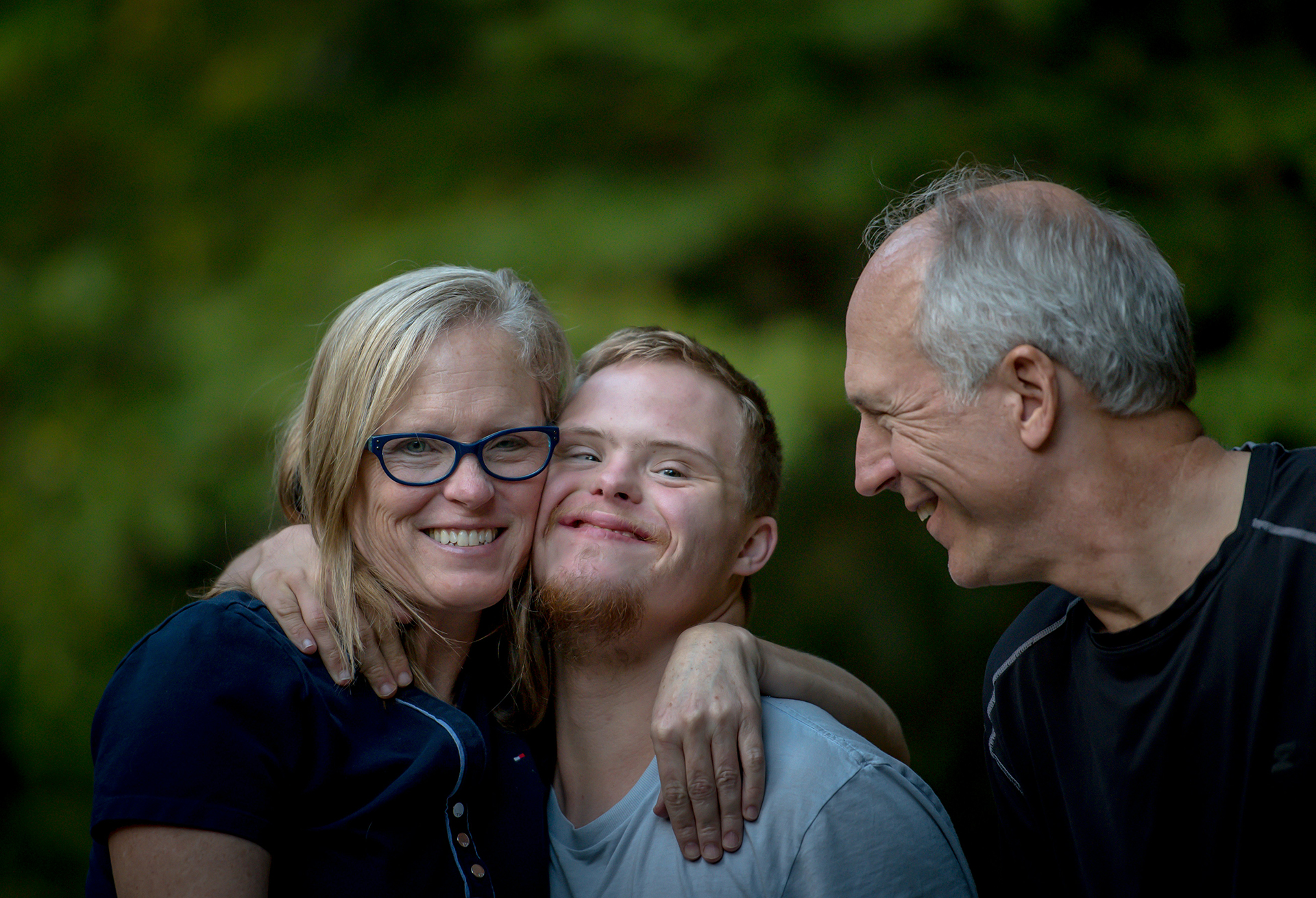 family with disabled child